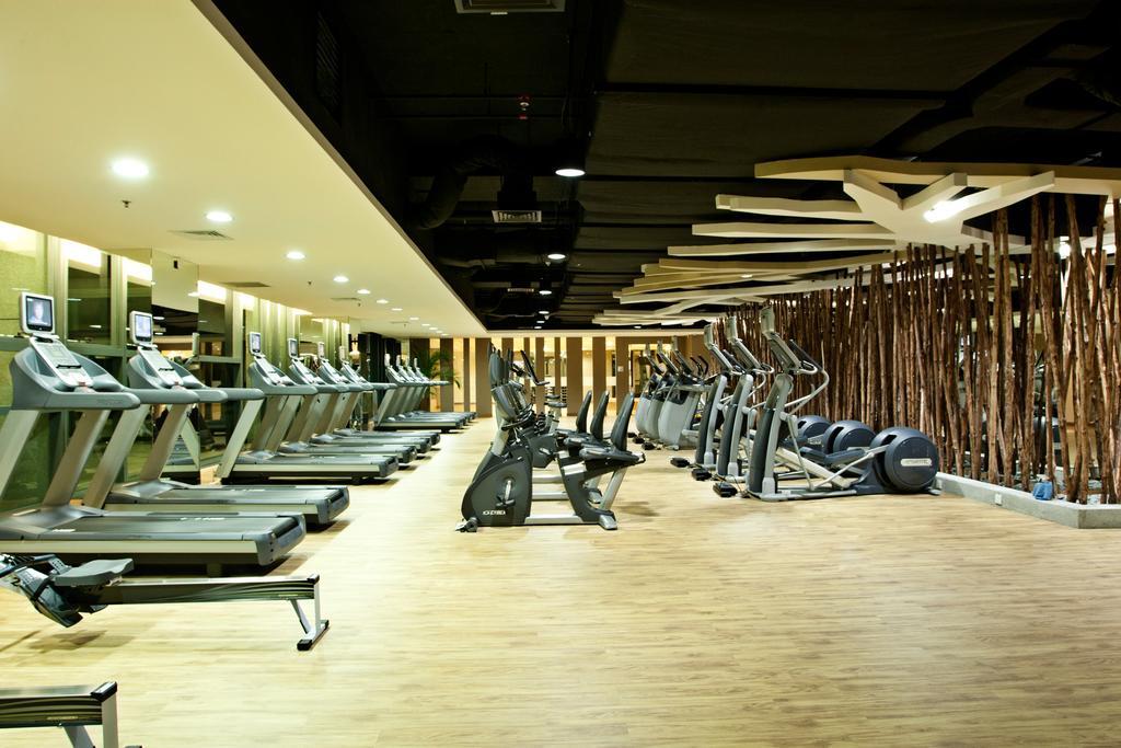 Gtower Hotel كوالالمبور المظهر الخارجي الصورة The gym at the hotel